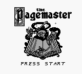 Pagemaster, The (Europe) Title Screen